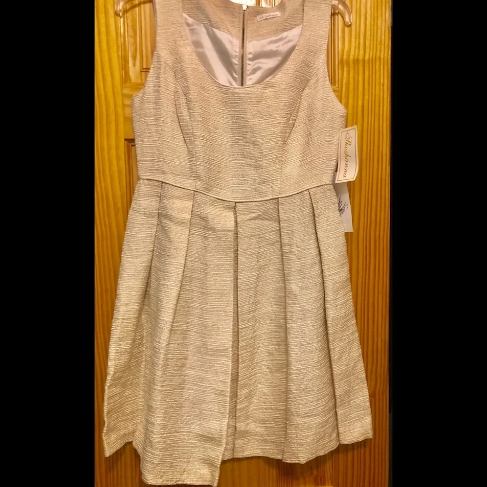 Shoshanna Yellow Tweed Dress Size 4